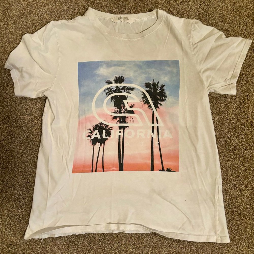 H&M graphic "California" T-shirt Youth 12-14
